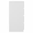 Furniture of America Lita Contemporary Wood 5-Drawer Vanity Chest in White