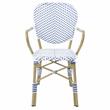 Furniture of America Hamner Aluminum 3-Piece Outdoor Bistro Set in White
