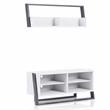Furniture of America Kente Wood 2pc 49.5