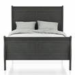 Furniture of America Jussy Transitional Solid Wood Full Sleigh Bed in Gray