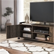 Furniture of America Acres Farmhouse Wood 6-Shelf TV Console in Brown