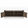 Furniture of America Acres Farmhouse Wood 6-Shelf TV Console in Brown