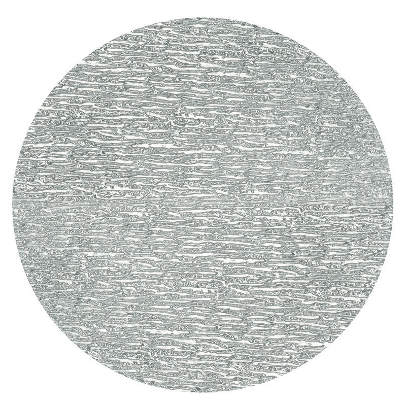 Furniture of America Belmont Metal 2-Piece Nesting Table in Chrome and Clear