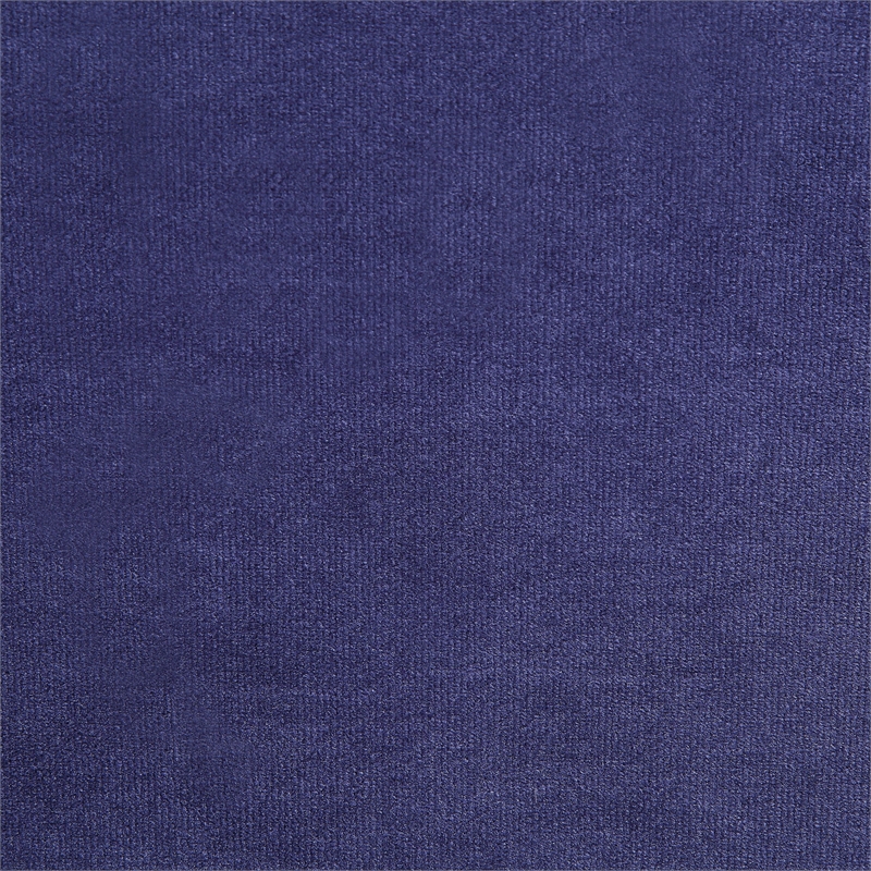 Furniture of America Landhill Glam Fabric Upholstered Full Bed in Navy