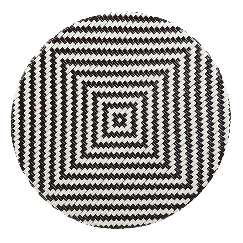 Furniture of America Saginaw Aluminum 3-Piece Patio Dining Table Set in Brown