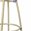 Furniture of America Saginaw Aluminum 3-Piece Patio Dining Table Set in Navy