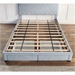 Furniture of America Harper Fabric Full Bed with 2-Drawer in Light Gray