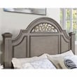 FOA Damos 5pc Gray Wood Bedroom Set - Queen+2 Nightstands+Dresser+Mirror