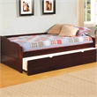 Furniture of America Bateman Wood Daybed with Care Kit in Cherry