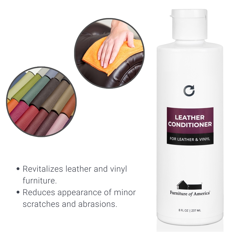 Furniture of America Elm Chenille Upholstered Blue Sofa and Care Kit