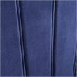 Furniture of America Harper Fabric Upholstered Full Bed with 4-Drawer in Navy
