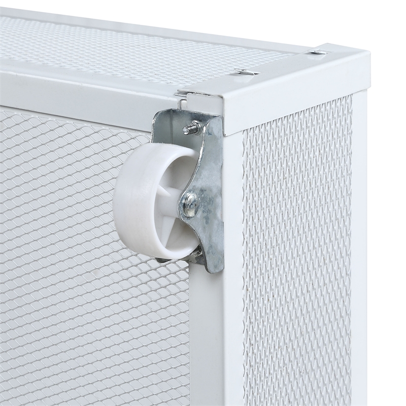 Furniture of America Harper Fabric Upholstered Full Bed with 4-Drawer in Navy