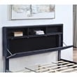 Furniture of America Alto Contemporary Fabric Storage Full Bed with USB in Gray