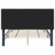 Furniture of America Alto Contemporary Fabric Storage Full Bed with USB in Gray