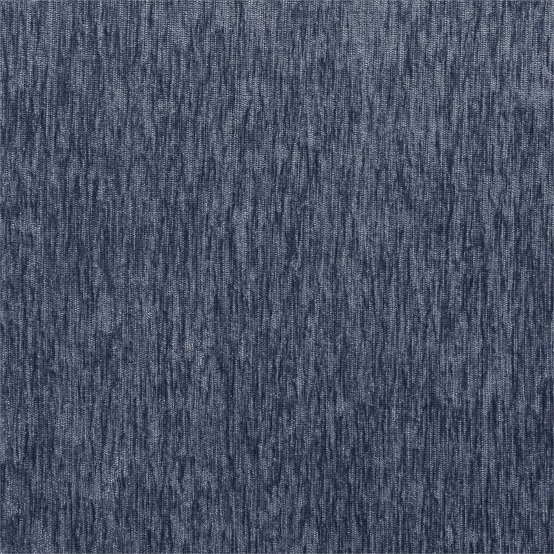 Furniture of America Elm Contemporary Chenille Upholstered Sofa in Blue