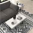 Furniture of America Vasket Contemporary Metal 2-Piece Coffee Table Set in Gray