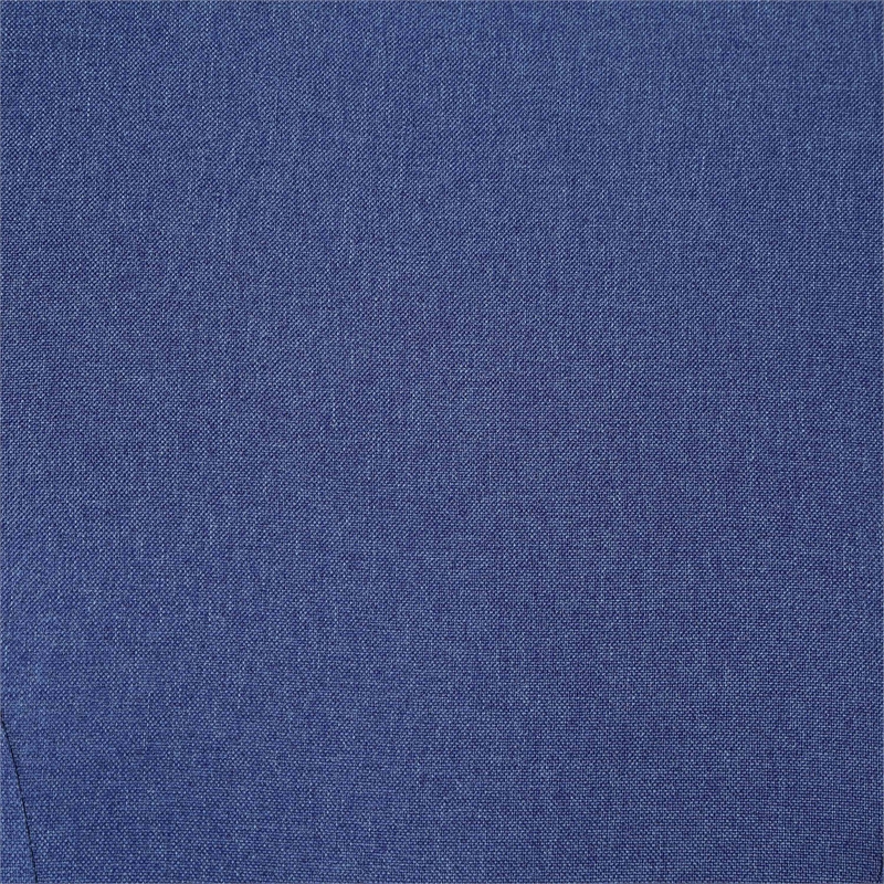 Furniture of America Glanz Fabric Wing-Back Side Chair in Blue (Set of 2)