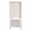 Furniture of America Birch Wood Buffet with Sliding Door in White Oak
