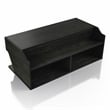 Furniture of America Birch Wood Lift-Top Coffee Table in Black