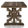 Furniture of America Birch Farmhouse Wood Coffee Table in Reclaimed Oak