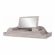 Furniture of America Elm Wood Wall Mounted Makeup Vanity in Coastal White