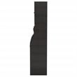 Furniture of America Elm Multi-Storage Wood Tower Cabinet in Espresso