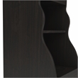 Furniture of America Elm Multi-Storage Wood Tower Cabinet in Espresso