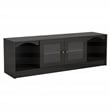 Furniture of America Elm Wood TV Stand with Cable Management in Espresso