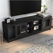 Furniture of America Elm Wood TV Stand with Cable Management in Espresso