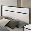 FOA Misti 3-Piece White Wood Storage Bedroom Set - Cal King + 2 Nightstands