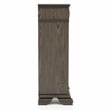 FOA Charo 6pc Gray Wood Bedroom Set-Queen+2 Nightstands+Chest+Dresser+Mirror