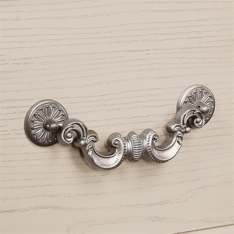 Furniture of America Charo 3pc White Wood Bedroom Set-Queen + 2 Nightstands