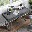 Furniture of America Alto Wood Writing Desk with USB in Gray