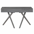 Furniture of America Alto Wood Writing Desk with USB in Gray