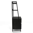 Furniture of America Elm Wood 1-Drawer File Cabinet in Reclaimed Black Oak