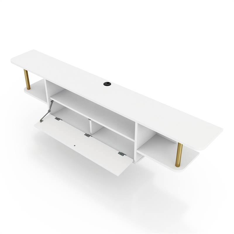 Furniture of America Haft Wood 63