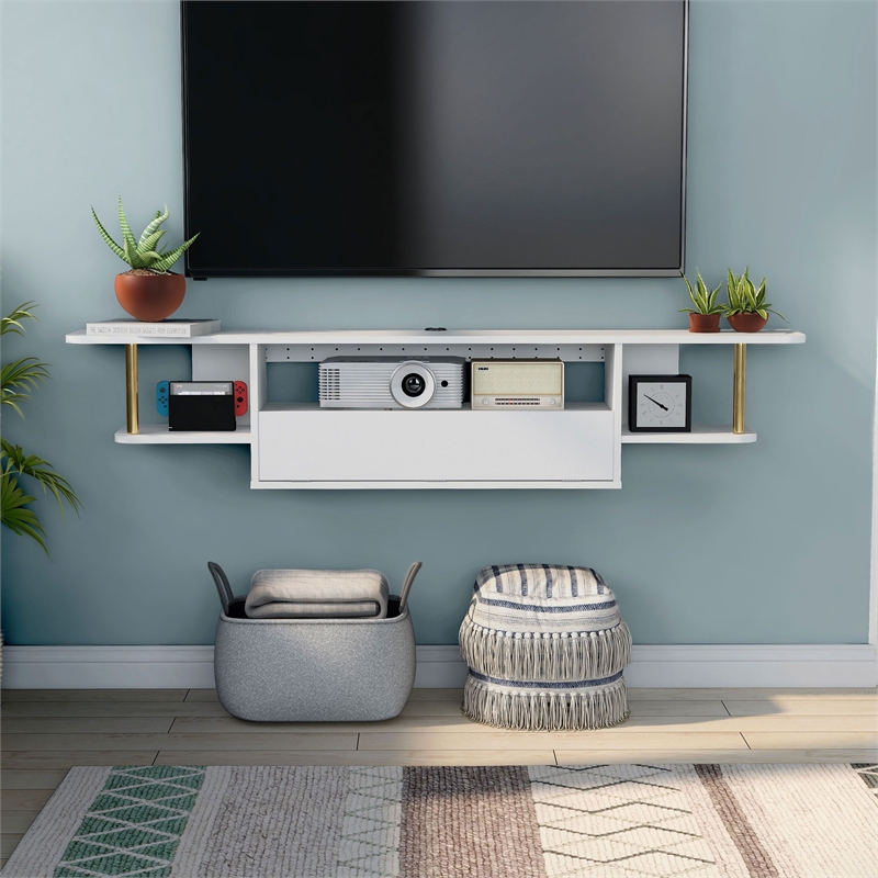 Furniture of America Haft Wood 63