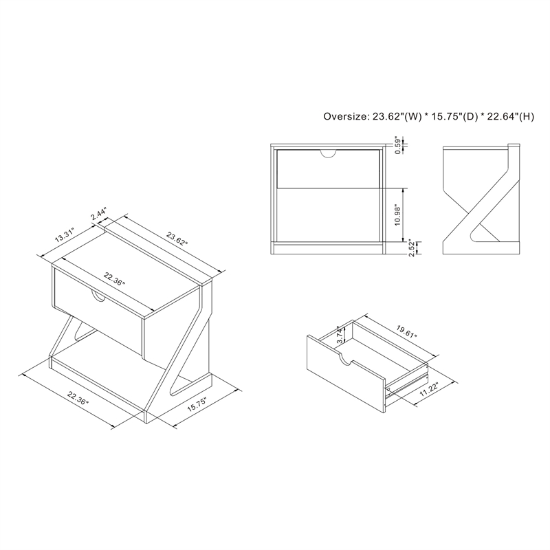 Furniture of America Glanz 24