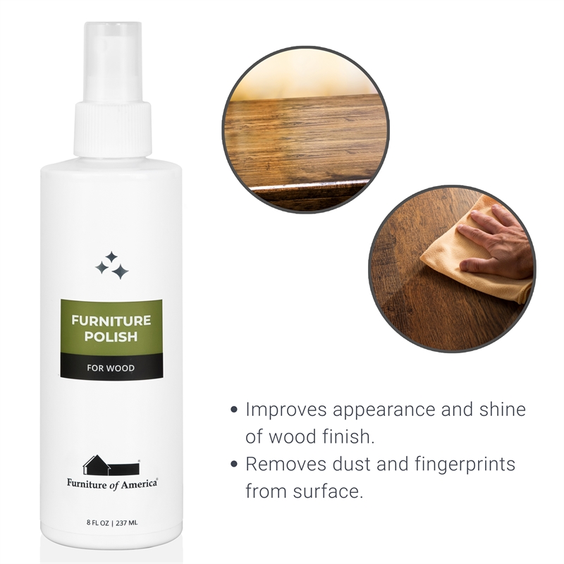 Furniture of America Wendl Fabric Light Gray Nailhead Trim Sofa and Care Kit