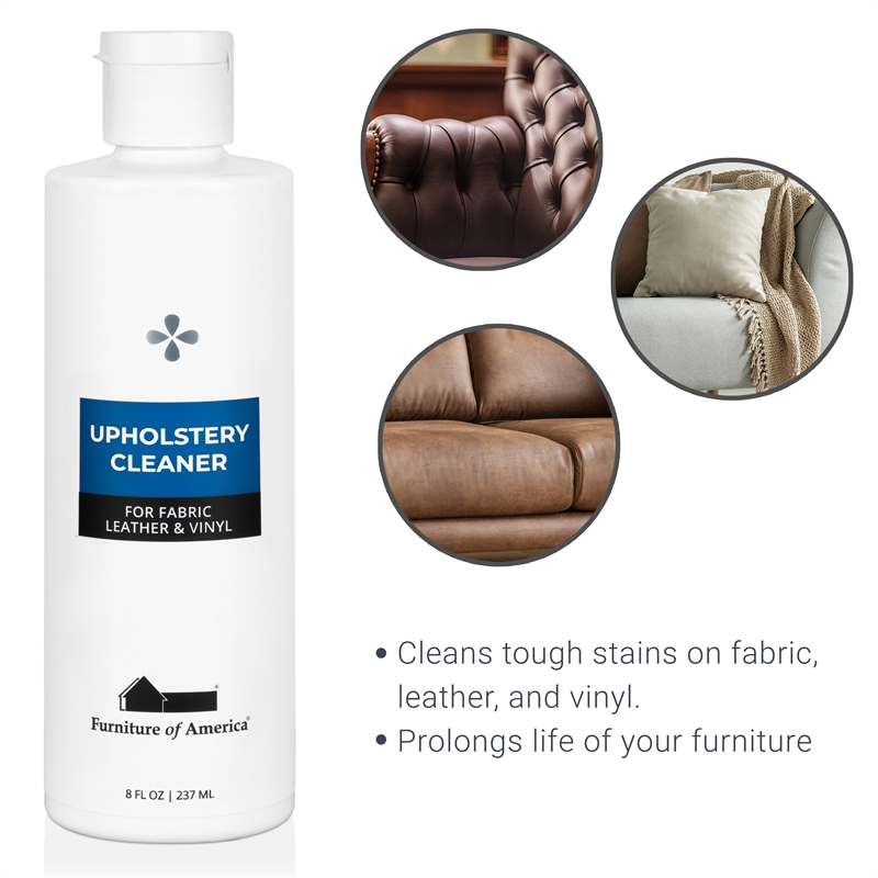 Furniture of America Cyndi Glam Fabric Upholstered Pink Dresser and Care Kit