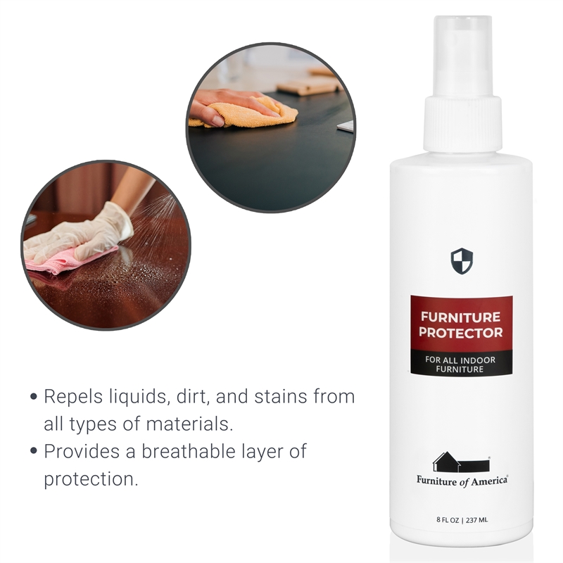 Furniture of America Cyndi Fabric Upholstered Pink Nightstand and Care Kit