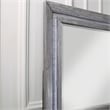Furniture of America Iden Wood 6-Drawer Dresser with LED Mirror in Gray