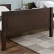 Furniture of America Tam Transitional Wood Full over Full Bunk Bed in Walnut