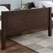 Furniture of America Tam Transitional Wood Twin over Twin Bunk Bed in Walnut