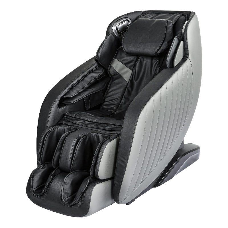 Koppla Black Faux Leather Zero Gravity Recliner 3D Programmable Massage Chair