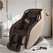Koppla Brown Faux Leather Zero Gravity Recliner 3D Programmable Massage Chair