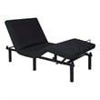 Patz Metal Black 2 Motor King Adjustable Bed & USB Outlet & 3 Pre-sets