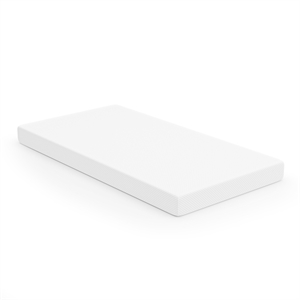 Kopplaav 6&quot Memory Foam Certified CertiPur White Fabric Twin Mattress