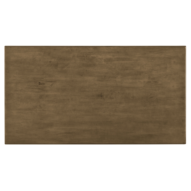 Furniture of America Alto Solid Wood Dining Table in Natural Finish