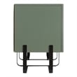 Furniture of America Haft Modern Wood 3-Cabinet TV Stand in Sage Green